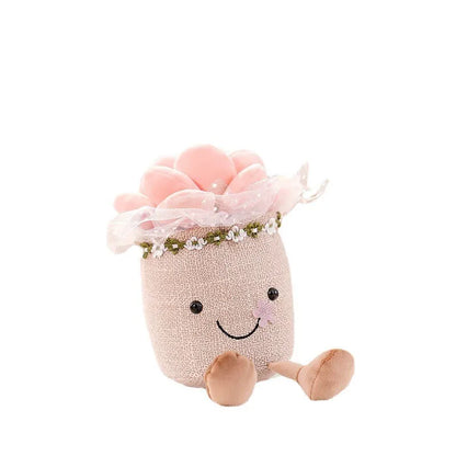 Colorful Floral Plush Buddy