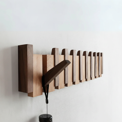 Stylish Wooden Entryway Coat Hook