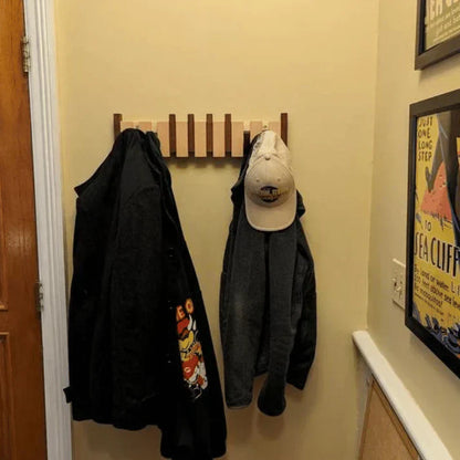 Stylish Wooden Entryway Coat Hook
