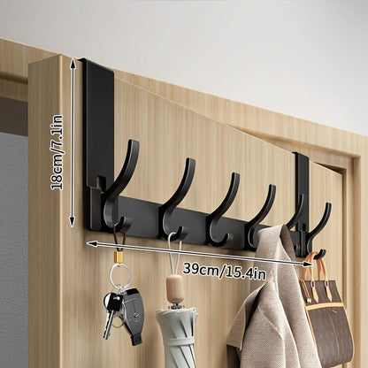 Space Saving Over Door Hook for Organized Storage
