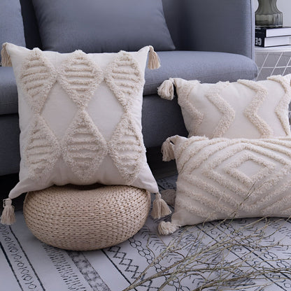 Befez | Vintage Cotton Pillow Cover in Chic Bohemian Style