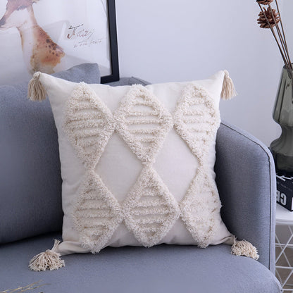 Befez | Vintage Cotton Pillow Cover in Chic Bohemian Style
