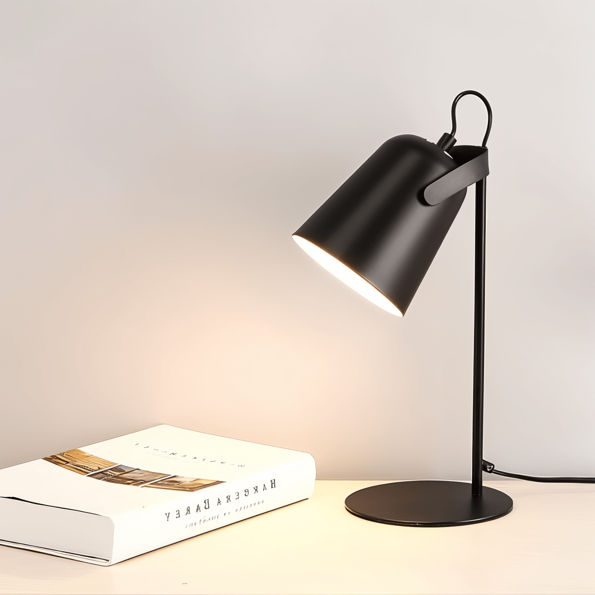 Soft Pink Table Lamp Modern Nordic Style