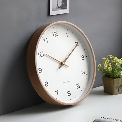 Simple Wooden Wall Clock Modern Home Decor - Befez