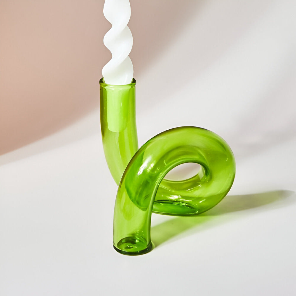 Stylish Glass Vase Candle Holder