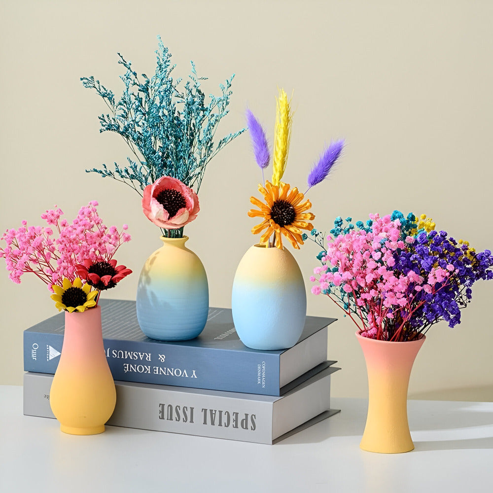 Befez | Pretty Pastel Ceramic Flower Vase