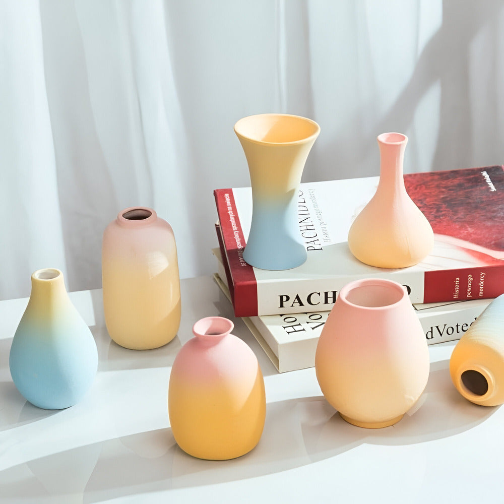 Befez | Pretty Pastel Ceramic Flower Vase