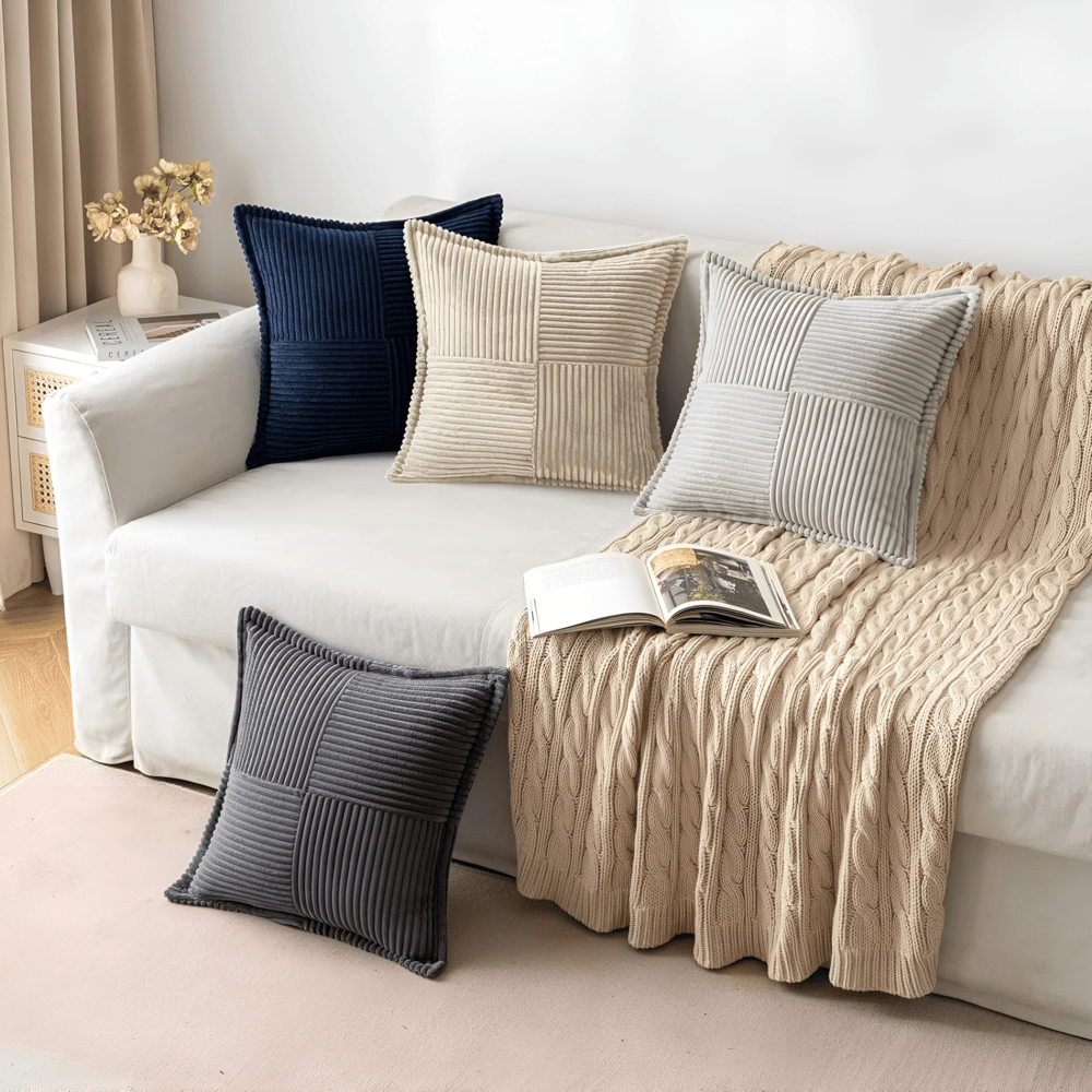 Waterproof Solid Color Pillow Cover
