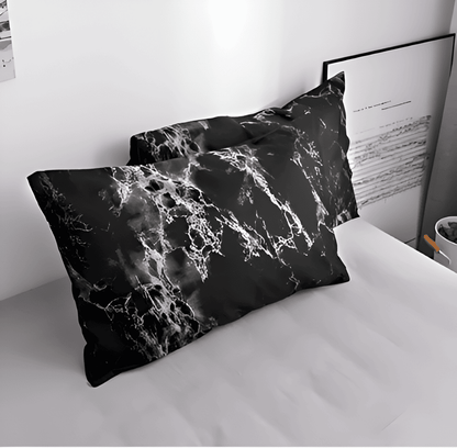 Elegant 3-Piece Bedding Set with Stone Pattern