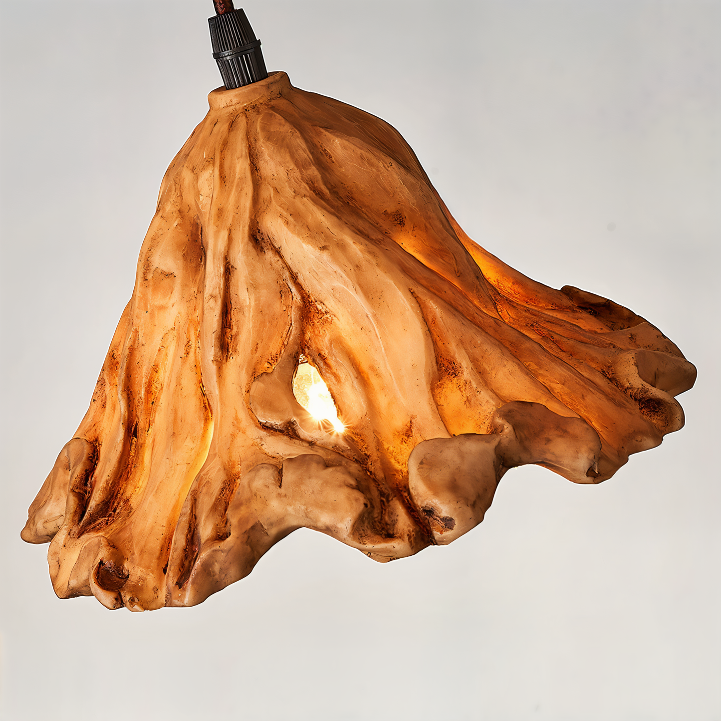 Unique Resin Pendant Light with Lava Style