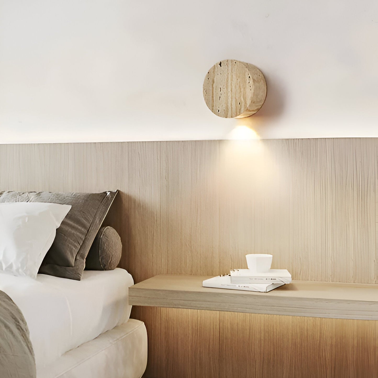 Warm White LED Wall Lamp with Soft Glow