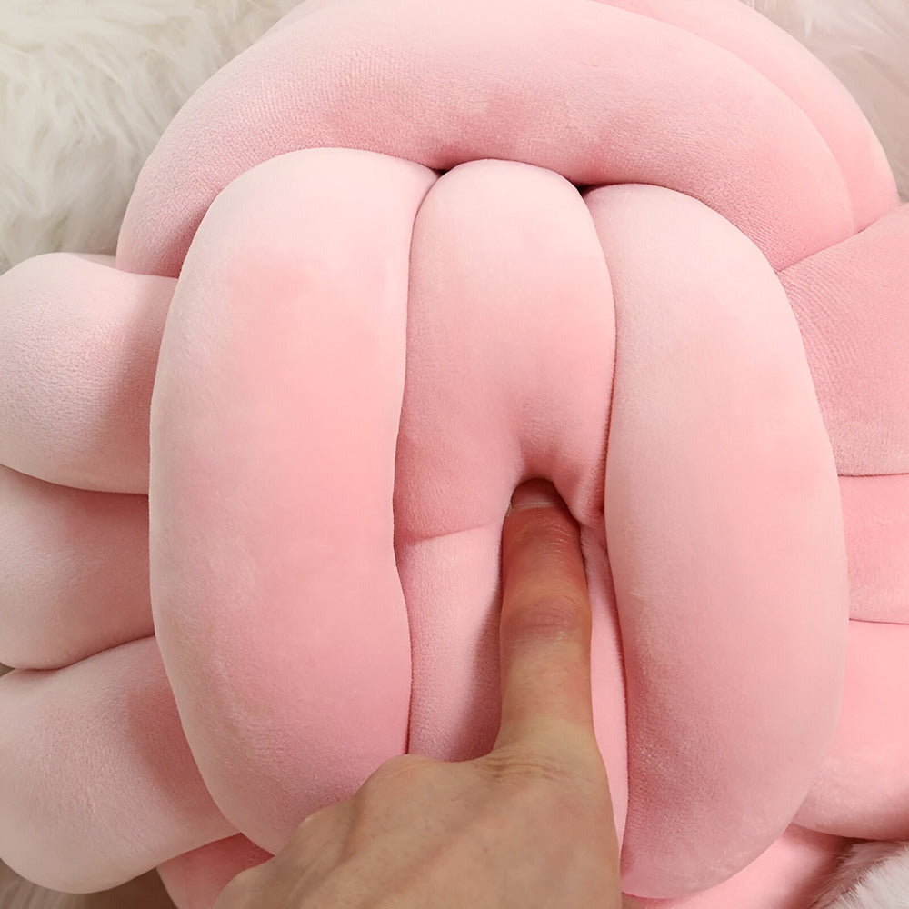Unique Handmade Round Throw Pillow