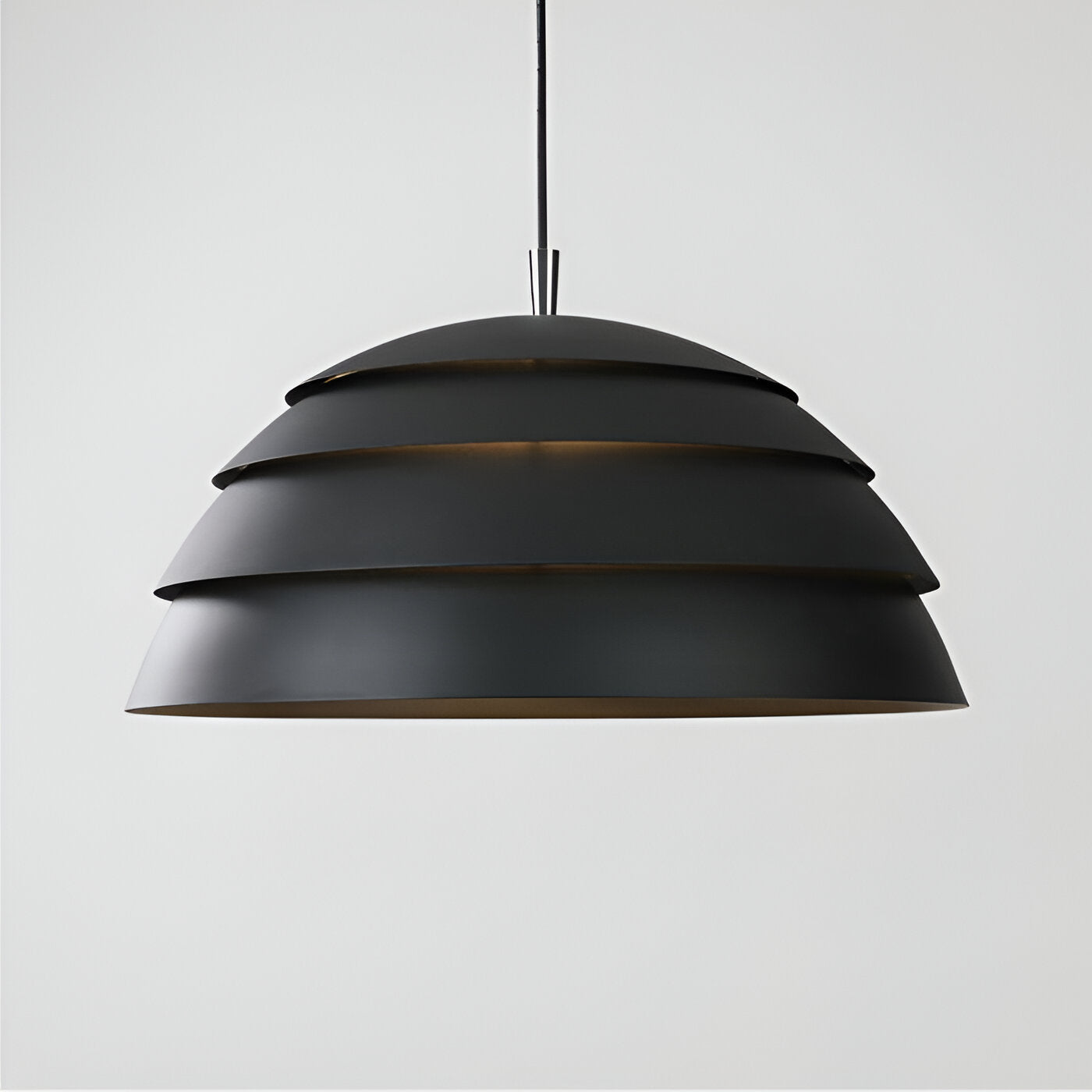 Simple Round Hanging Light Fixture