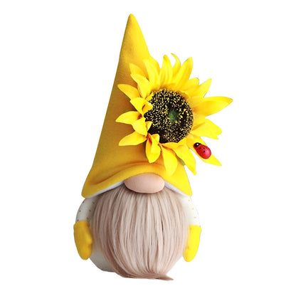Befez | Adorable Small Garden Gnome with Bright Flowers