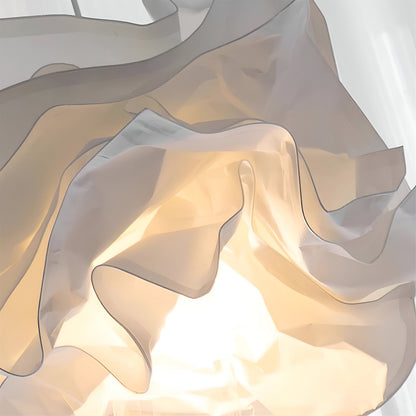 Unique Drop Pendant Light with Textured Shade