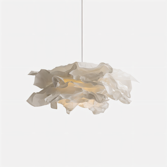 Unique Drop Pendant Light with Textured Shade - Befez