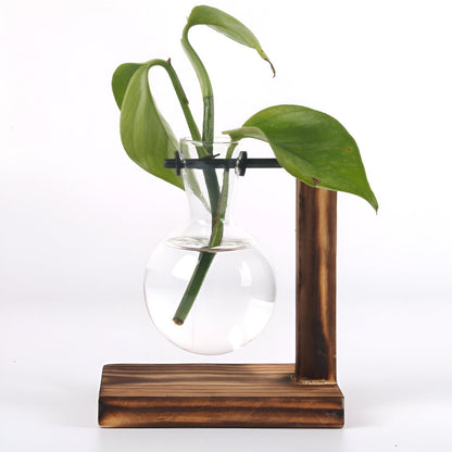 Natural Wood Indoor Plant Stand