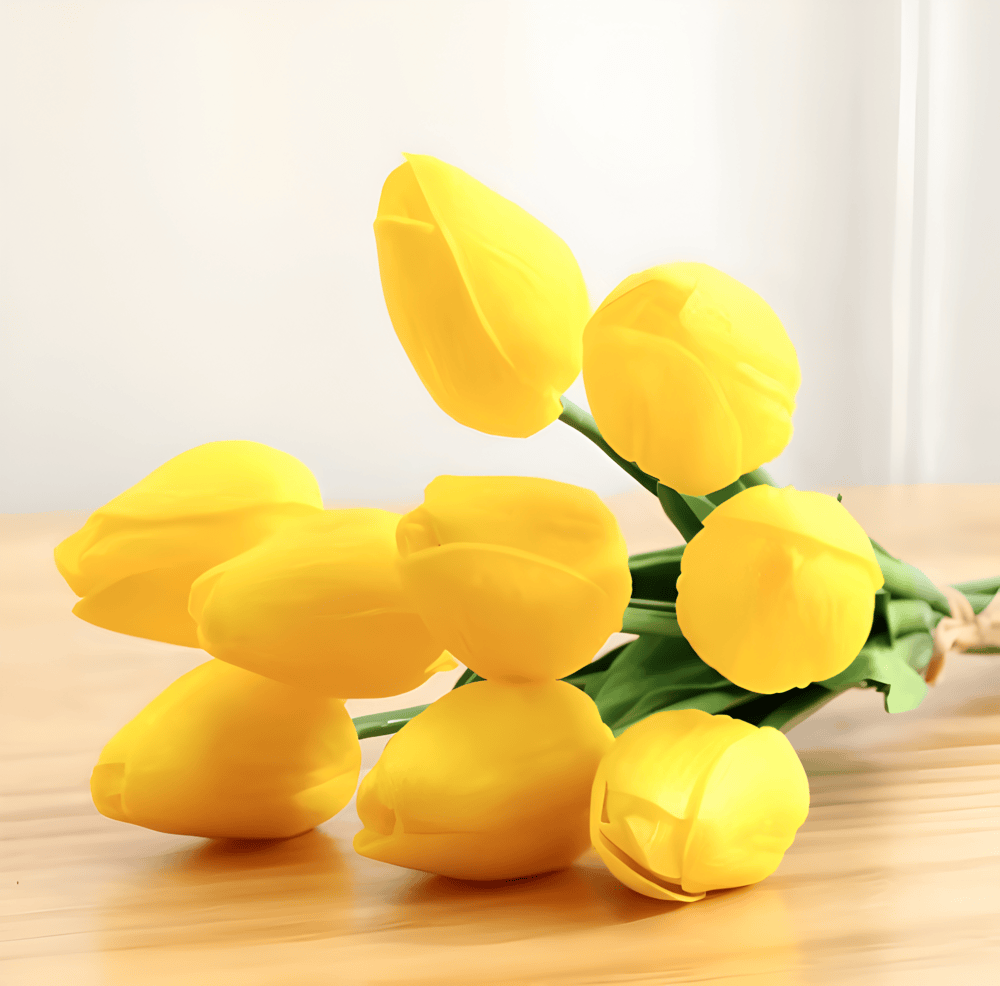 Beautiful Fake Tulip Flowers for Home Decor