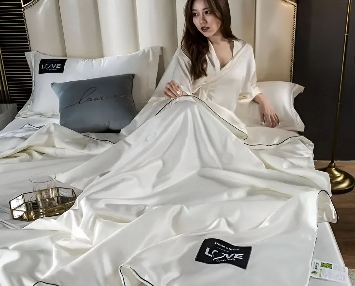 Luxurious Soft Satin Bedding Set