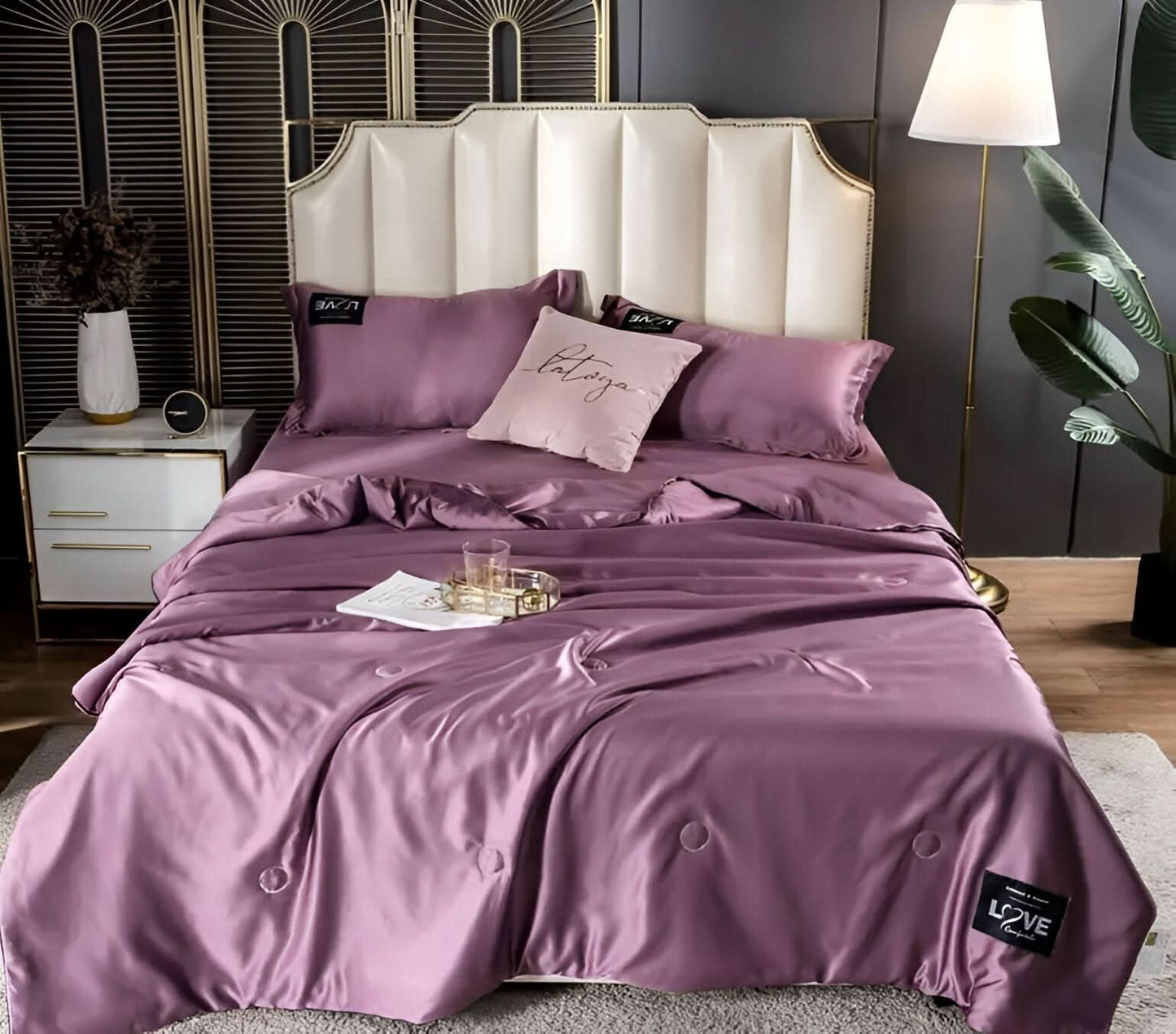Luxurious Soft Satin Bedding Set