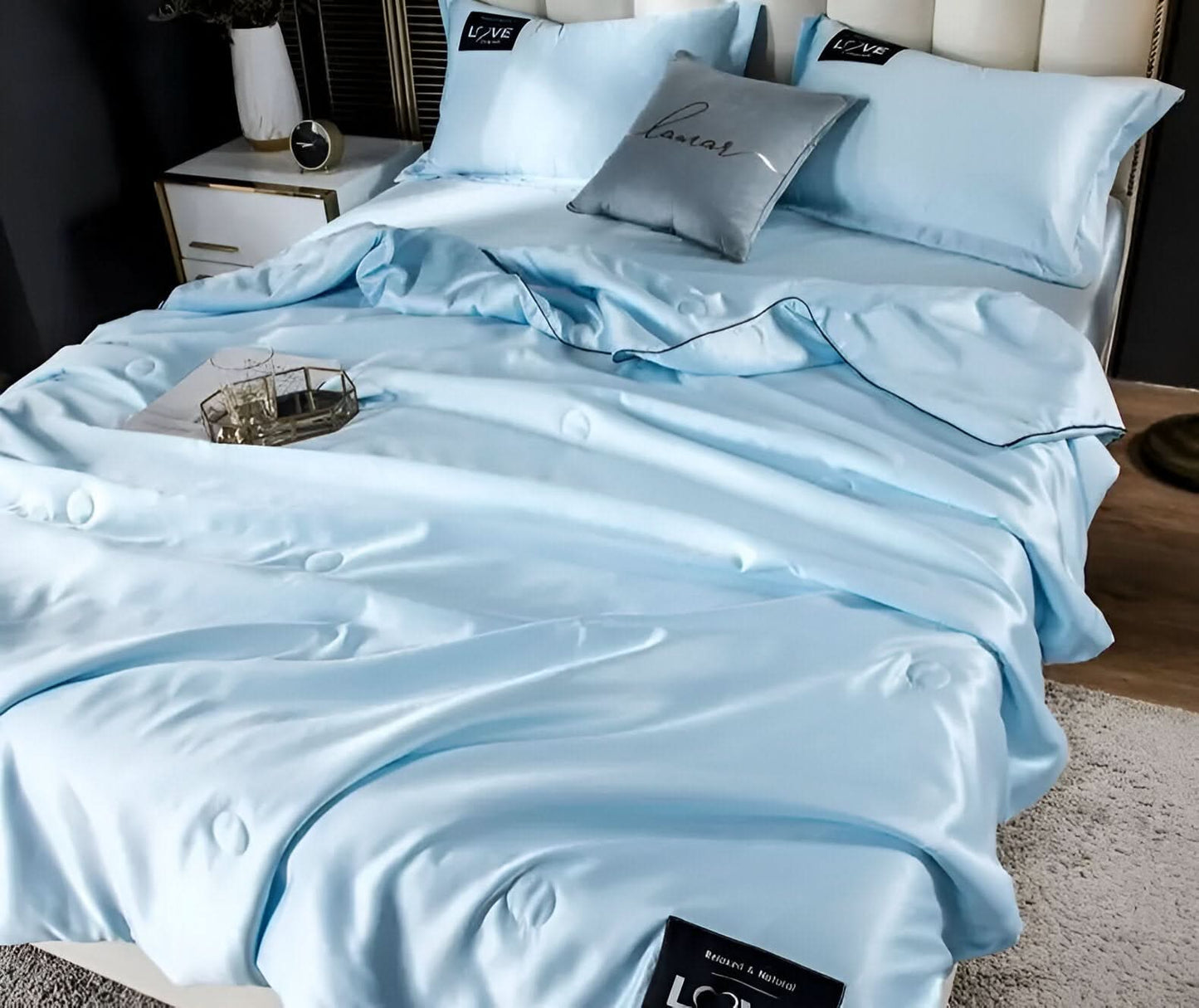 Luxurious Soft Satin Bedding Set