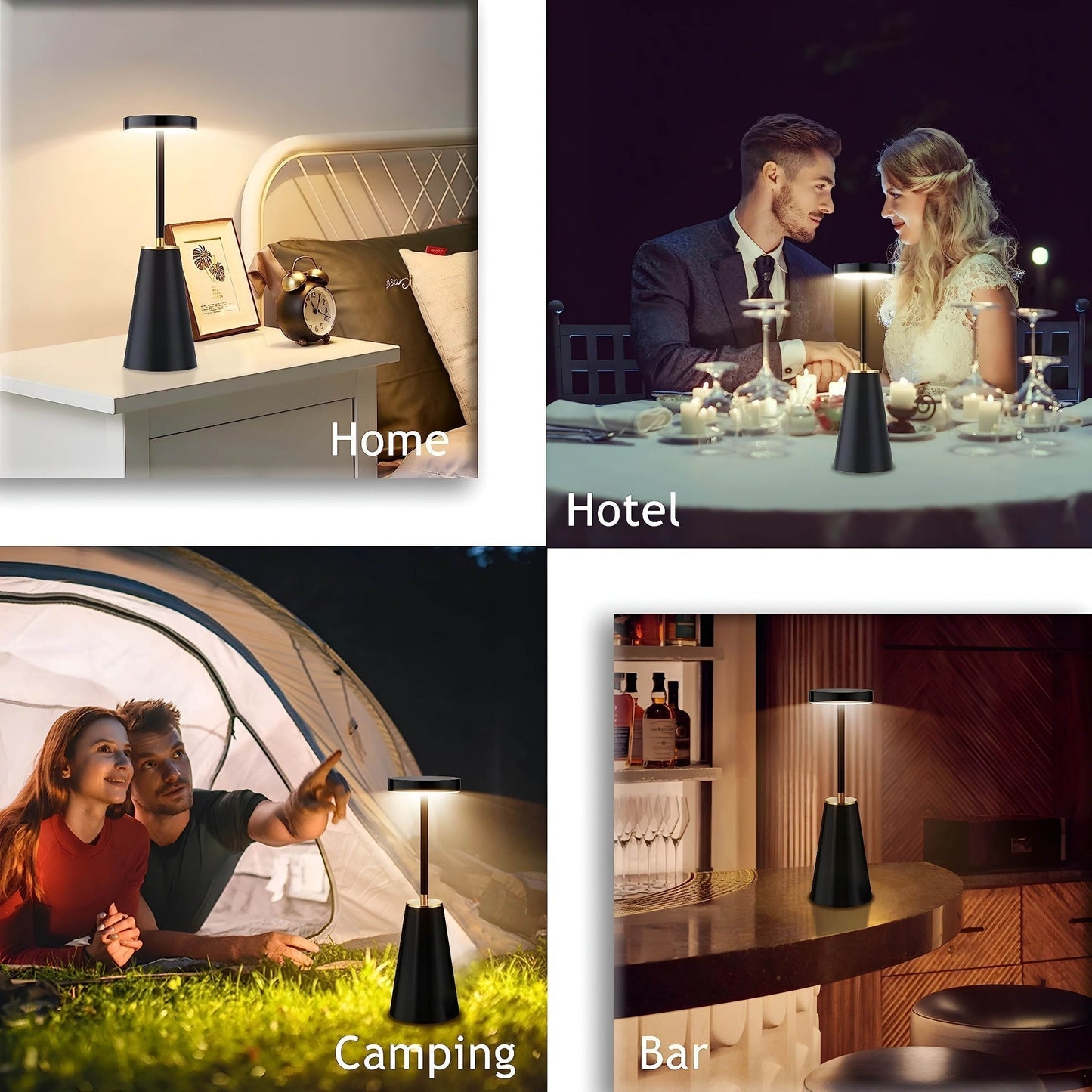 Befez | Sleek Wireless LED Desk Lamp Dimmable Light