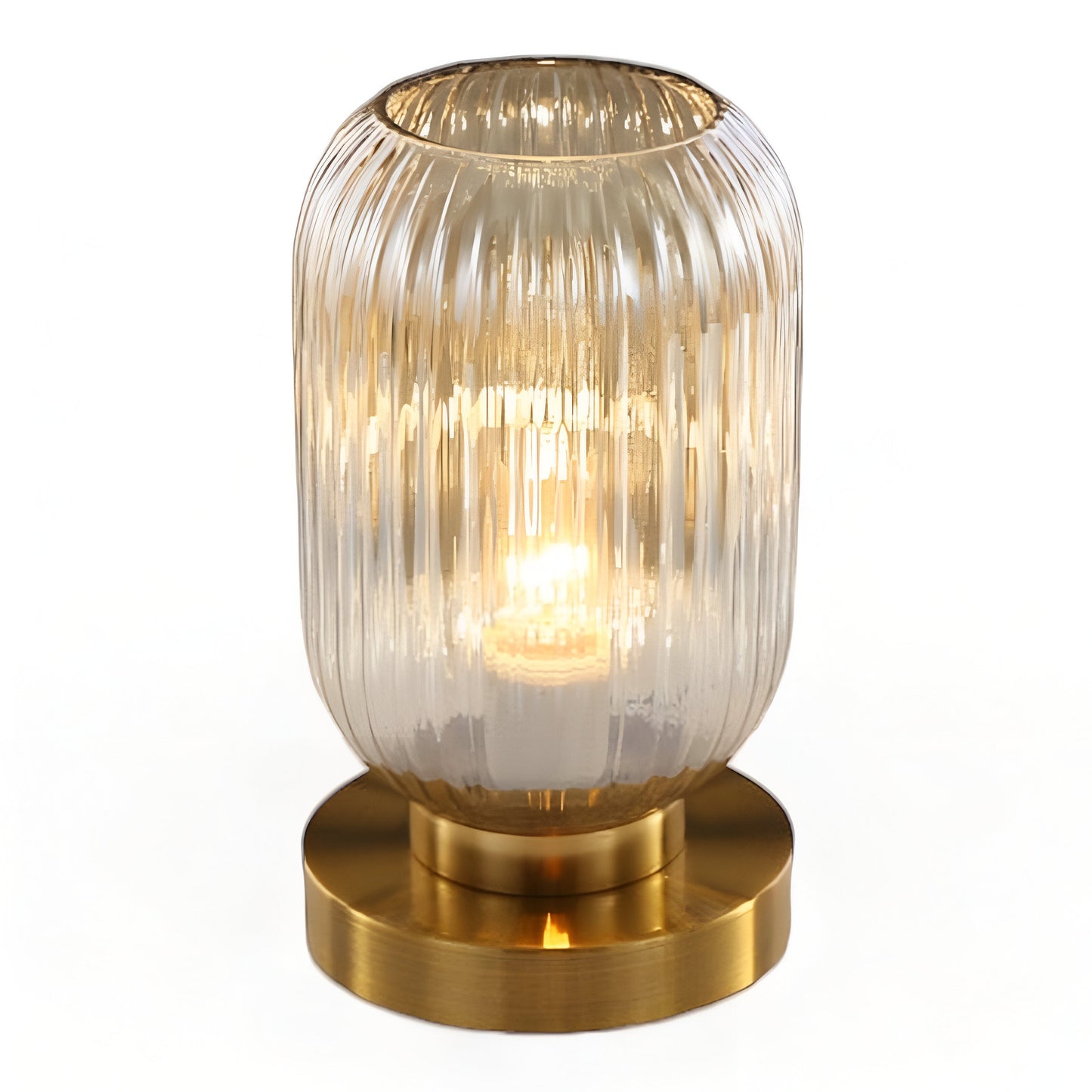 Simple Glass Desk Table Lamp