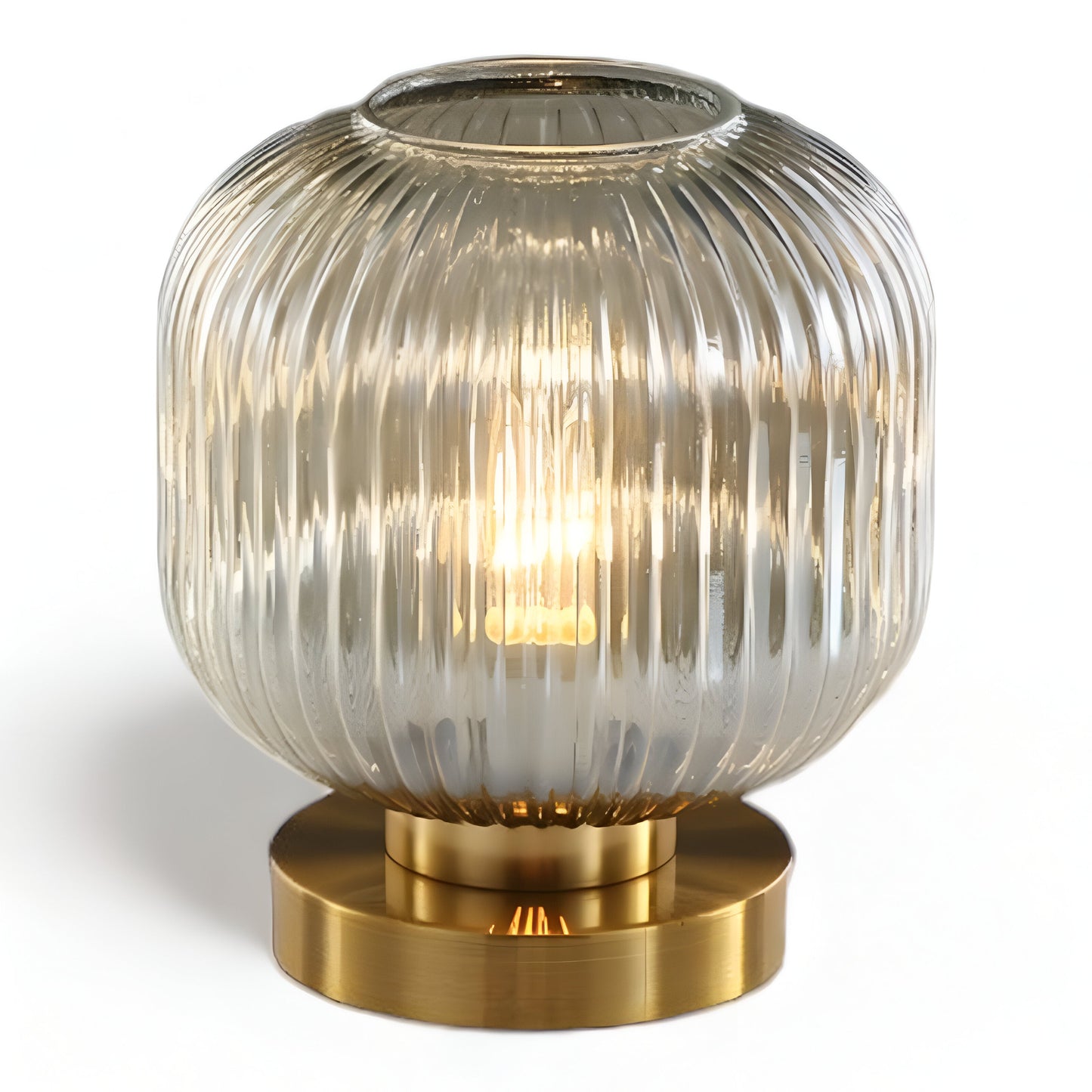 Simple Glass Desk Table Lamp