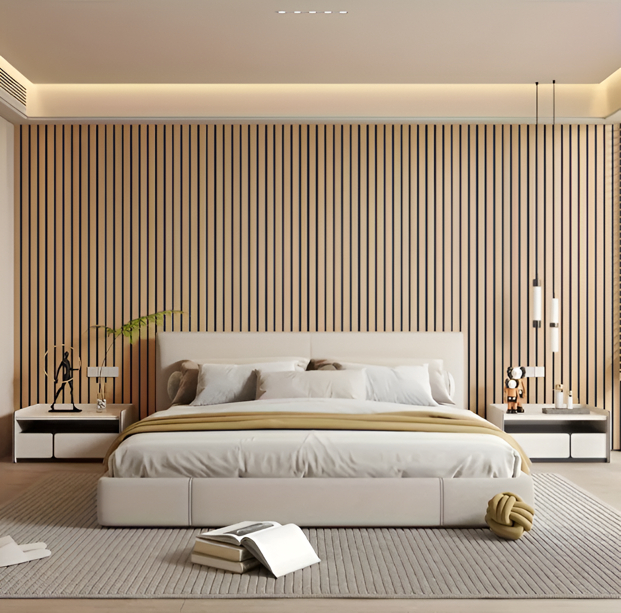 Sticky 3D Wood Effect Wall Panels
