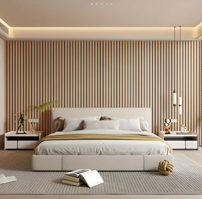 Sticky 3D Wood Effect Wall Panels
