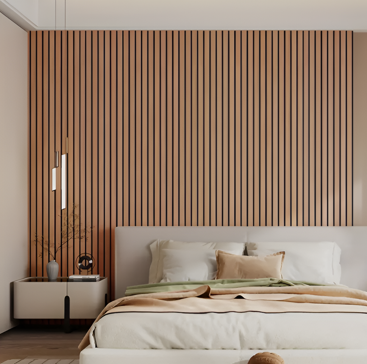 Sticky 3D Wood Effect Wall Panels