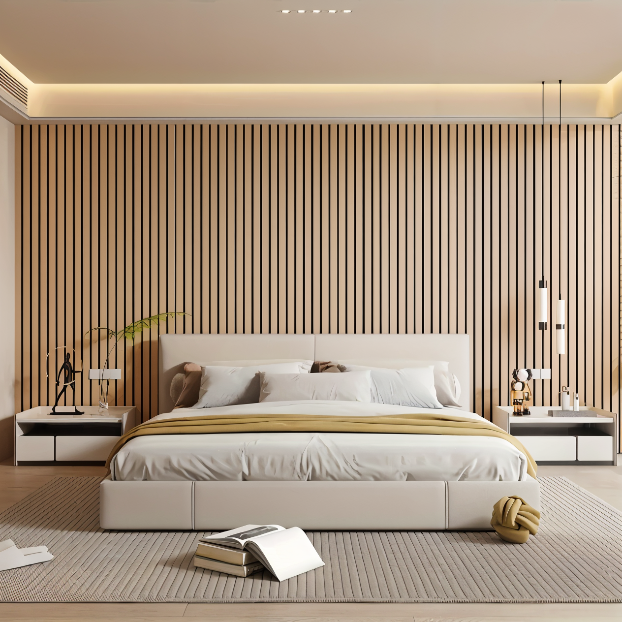Sticky 3D Wood Effect Wall Panels