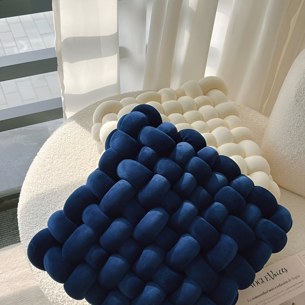 Stylish Accent Pillow with Button Detail