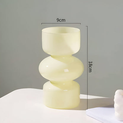 Colorful Modern Glass Flower Vase