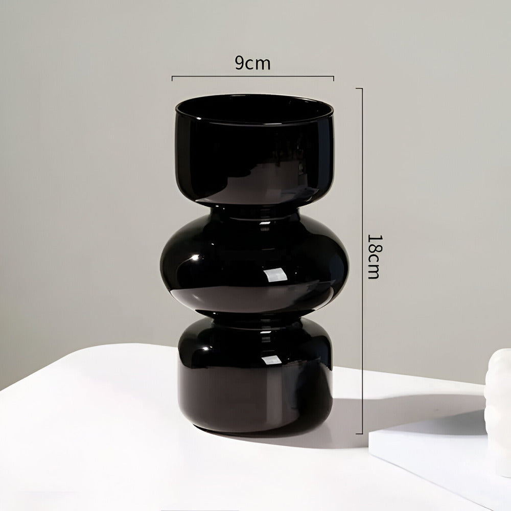 Colorful Modern Glass Flower Vase