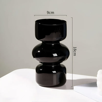 Colorful Modern Glass Flower Vase