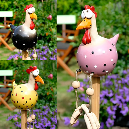 Befez | Haan Outdoor Decor Statue with Large Eyes Resin Figure