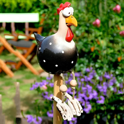 Befez | Haan Outdoor Decor Statue with Large Eyes Resin Figure