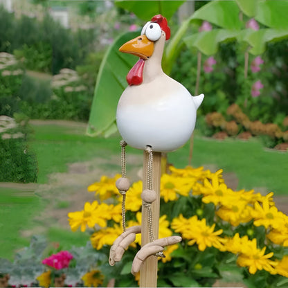 Befez | Haan Outdoor Decor Statue with Large Eyes Resin Figure