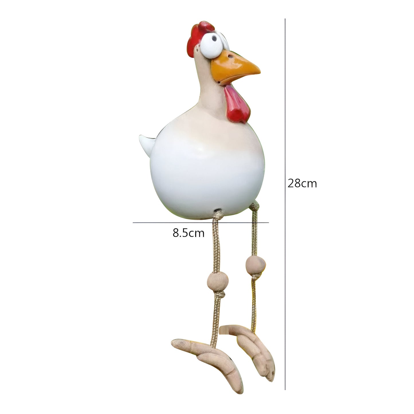 Befez | Haan Outdoor Decor Statue with Large Eyes Resin Figure