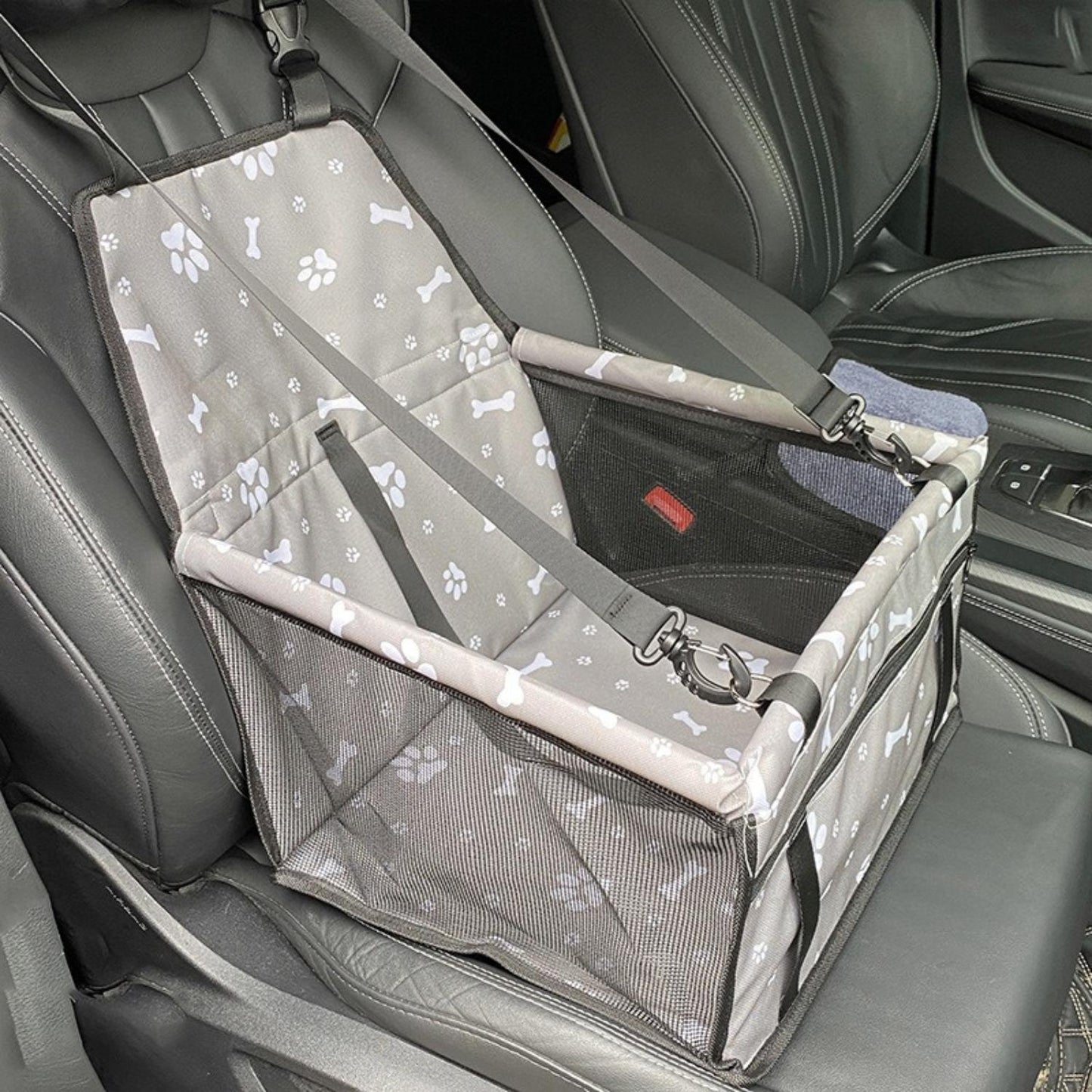 Portable Pet Car Booster Seat - Waterproof and Secure