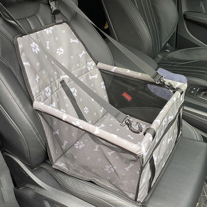 Portable Pet Car Booster Seat - Waterproof and Secure