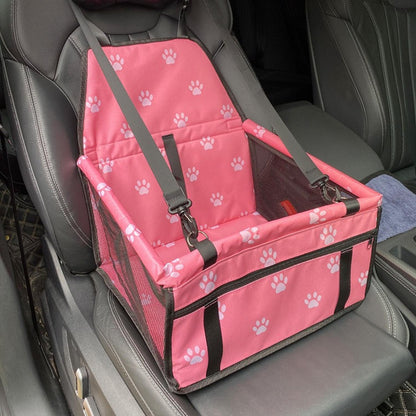 Portable Pet Car Booster Seat - Waterproof and Secure
