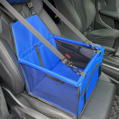 Portable Pet Car Booster Seat - Waterproof and Secure