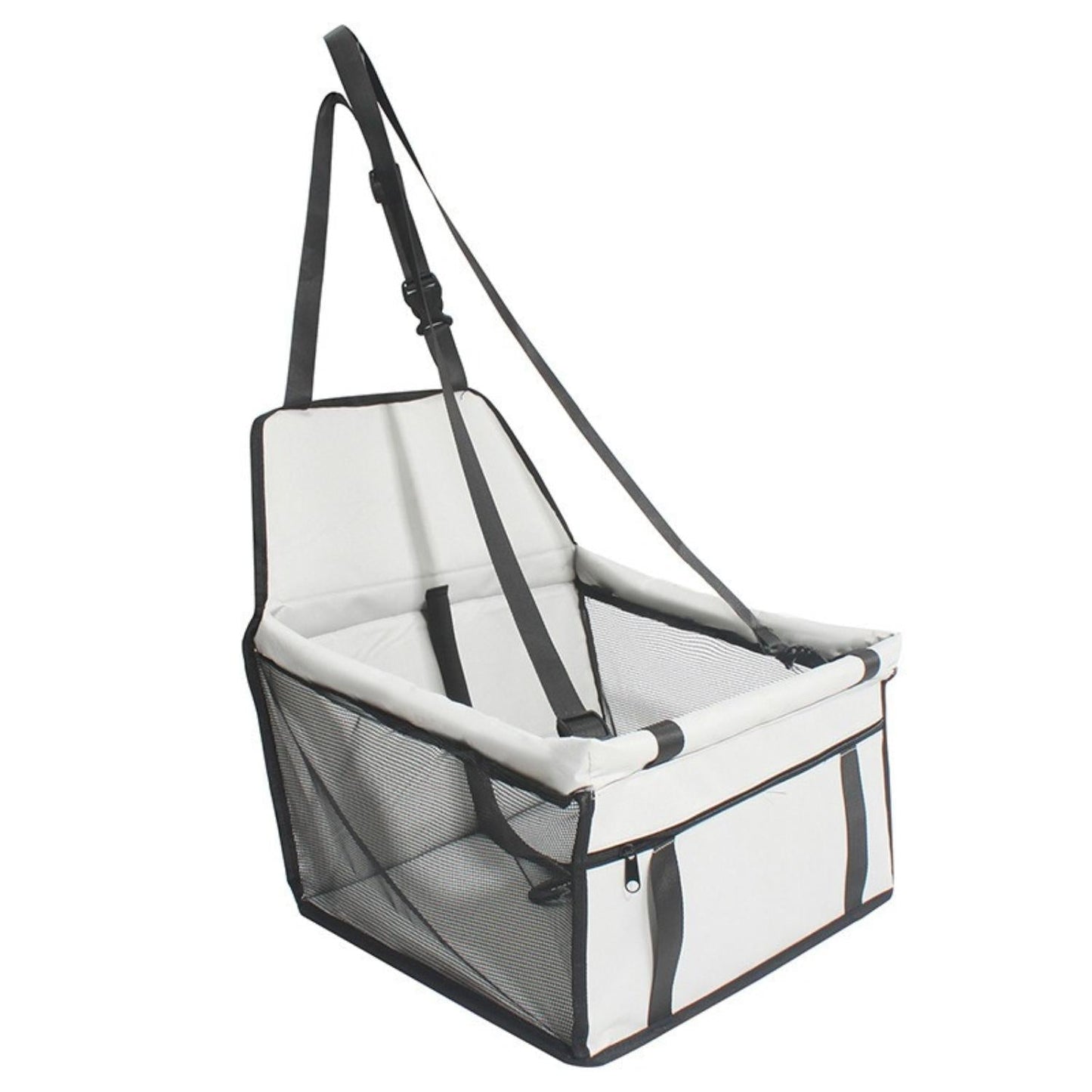 Portable Pet Car Booster Seat - Waterproof and Secure