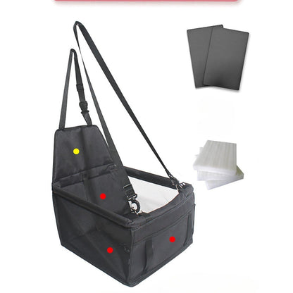 Portable Pet Car Booster Seat - Waterproof and Secure