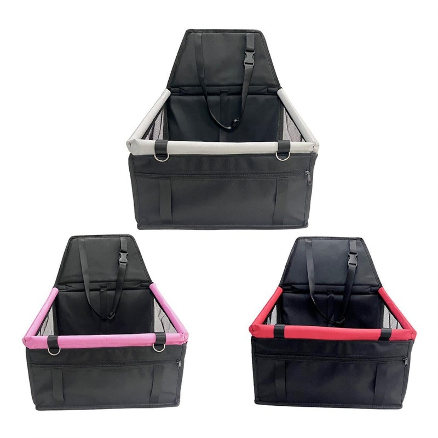 Portable Pet Car Booster Seat - Waterproof and Secure