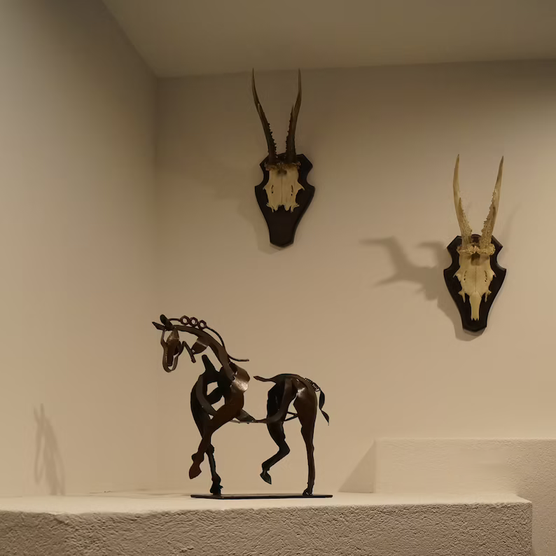 Unique Handcrafted Horse Decor Figurine - Befez