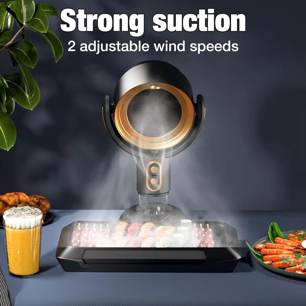 Compact Electric Vent Hood - Rechargeable and Powerful