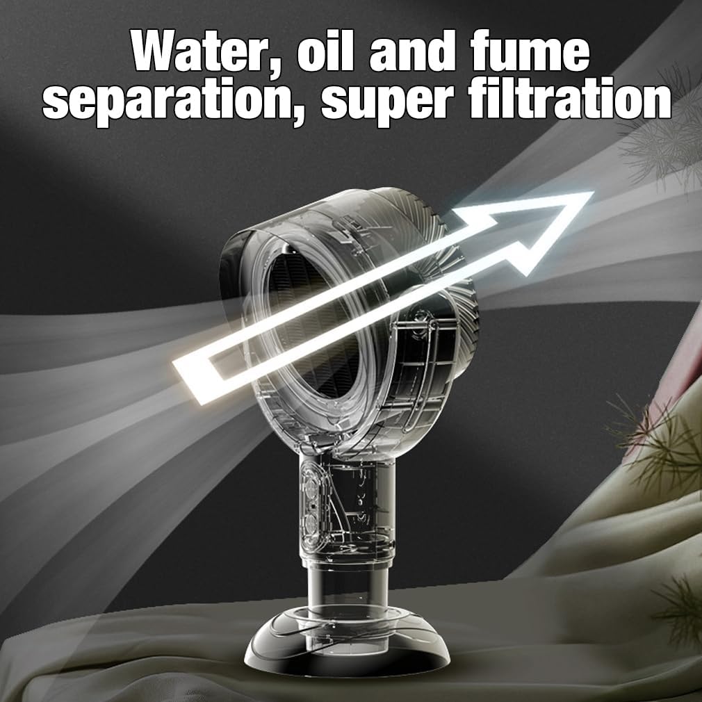 Compact Electric Vent Hood - Rechargeable and Powerful